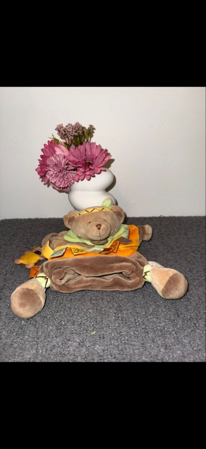 Doudou ours indien - photo numéro 1
