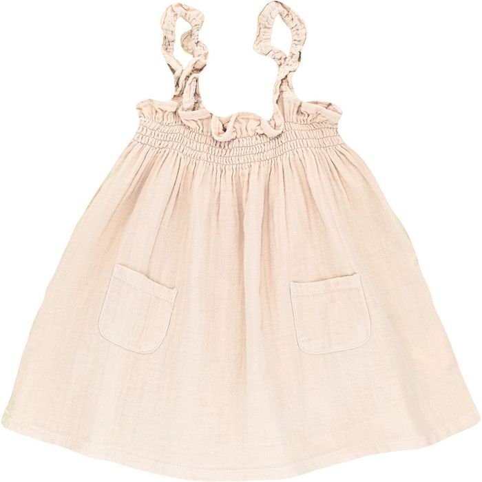 Robe sans manche 12 mois en coton bio La Petite Collection