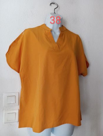 Blouse fluide épaules dénud. femme.38..