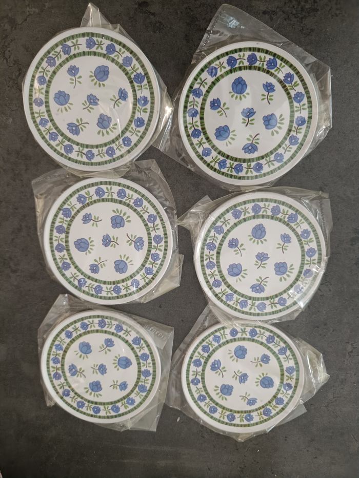 Lot de 6 dessous de verre
