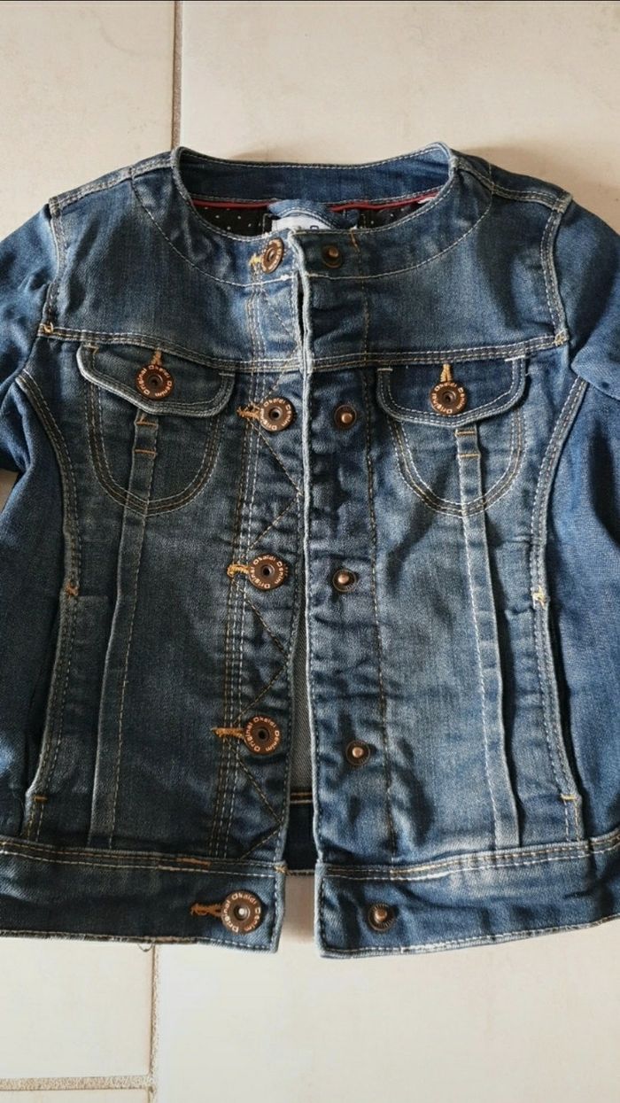 Veste en jean 3 ans - photo numéro 2
