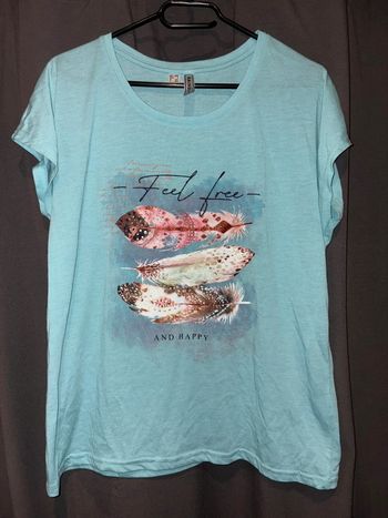 T-shirt motifs plumes 🪶 T 40/42
