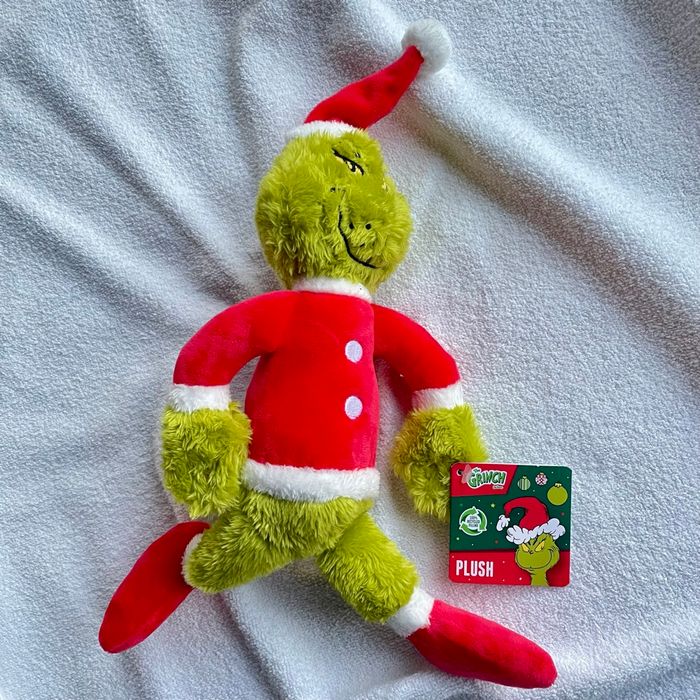 Peluche Le Grinch Père Noël - photo numéro 3