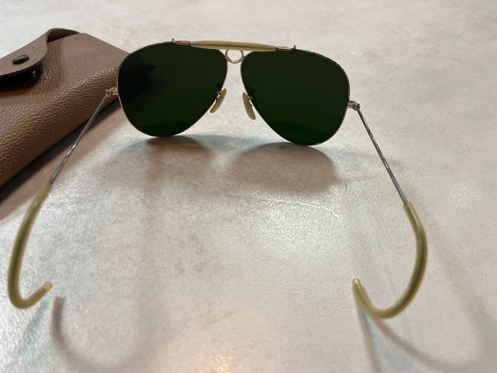 Paire lunettes solaires Ray ban ancienne collection aviator - photo numéro 2