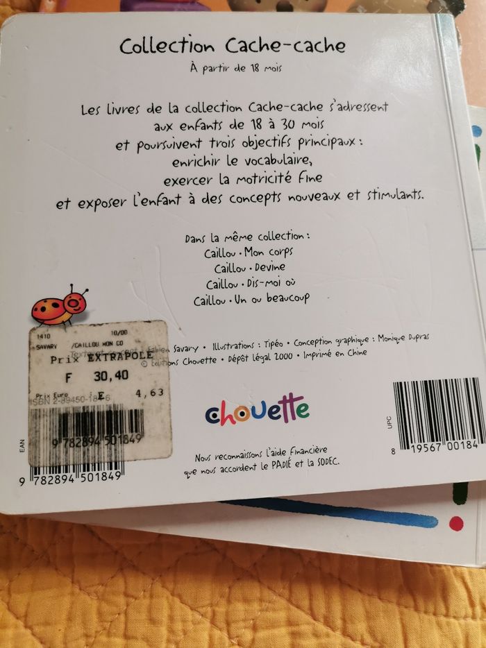 Lot de 4 livres cartonnes enfant - photo numéro 7