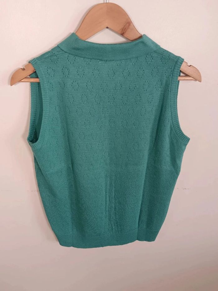 C27 blouse bleu Vitos T3 - photo numéro 2