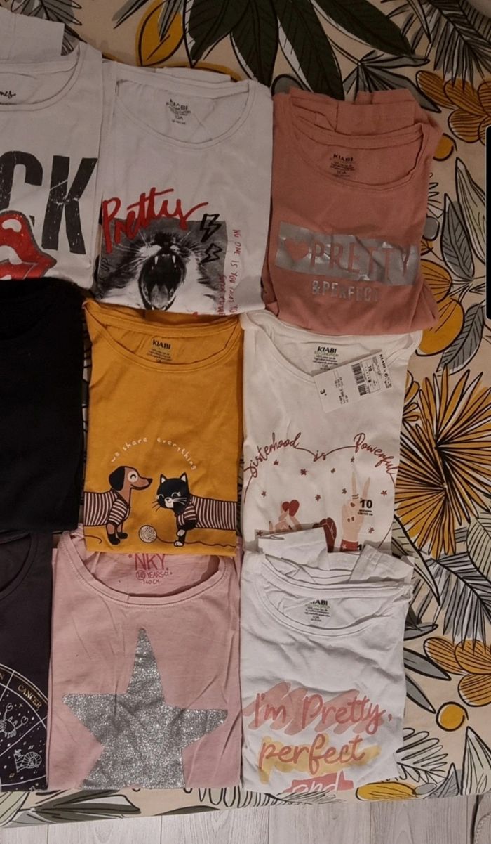 Lot de 12 tee-shirts manches longues - photo numéro 2