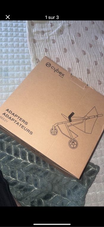 Adaptateur cosy cybex pour poussette GB