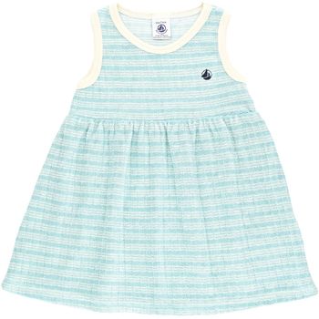 Robe sans manche 12 mois en matière éponge Petit Bateau