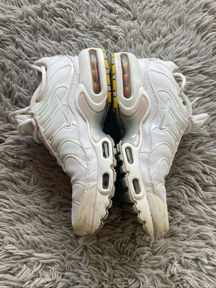 Baskets Nike tn blanches et rose clair - 36.5 - photo numéro 8