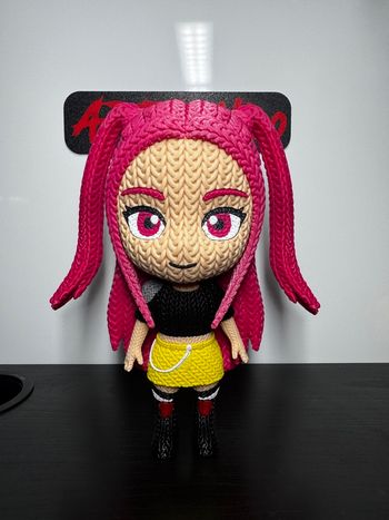 Figurine KPOP Monster Hunter, Mira tricoté