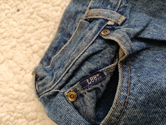 Jean Lee vintage droit délavé – Taille M (équivalent 38/40) - photo numéro 3