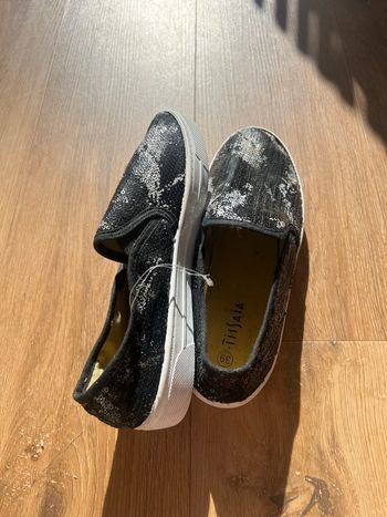 Chaussures tissaia pailletées
