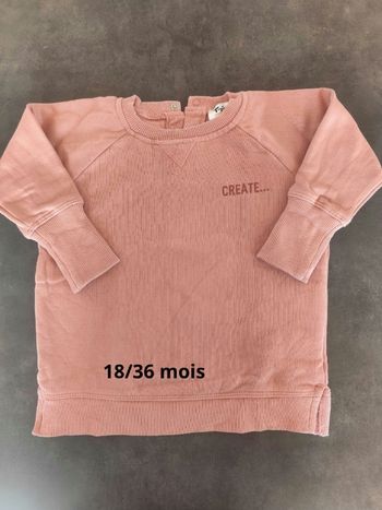 Robe/pull évolutif 18/36mois TAO