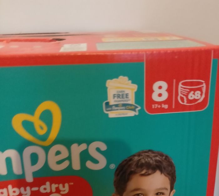 Lot couches Pampers baby dry pants taille 8 - photo numéro 2