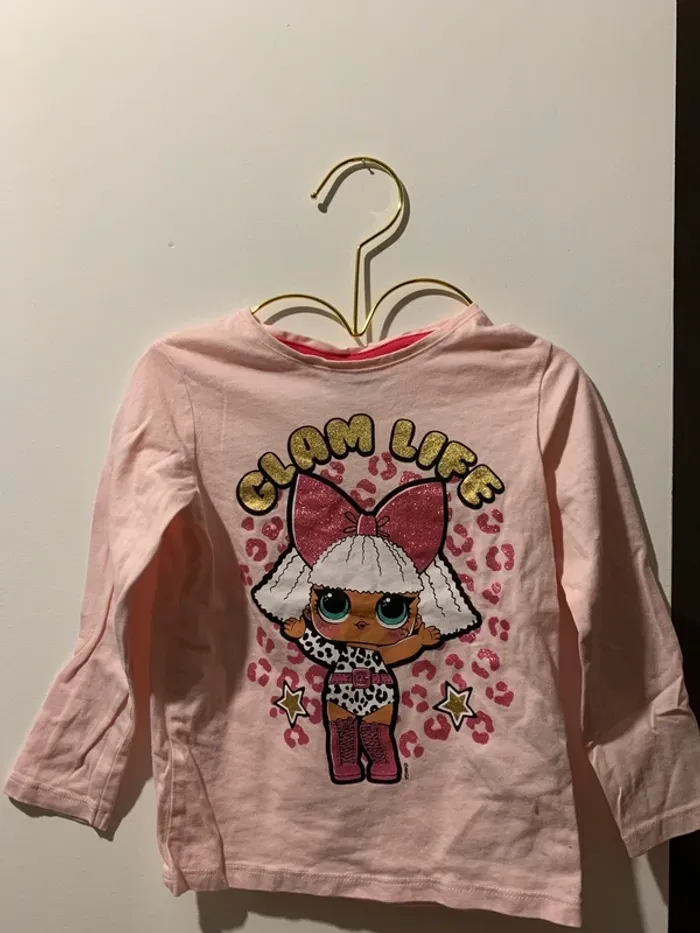 Tee shirt manches longues LOL 3 ans
