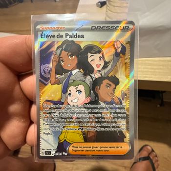 Carte Pokémon Élève de paldea 231/091 🇫🇷⭐️⭐️