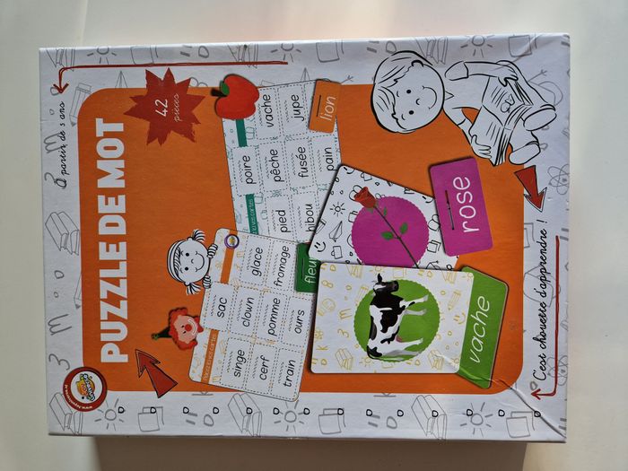 Jeu Puzzle de mots Toy universe