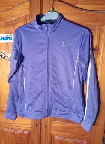 Veste zippé gymnastique