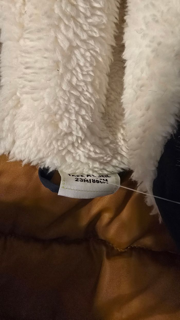 NEUF  (non porté)🏷 🥰🤩💙superbe parka chaud 23 mois garçon 💙😍🤩 - photo numéro 7