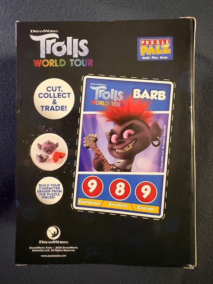 Trolls, World Tour Giant Puzzle Eraser - photo numéro 2