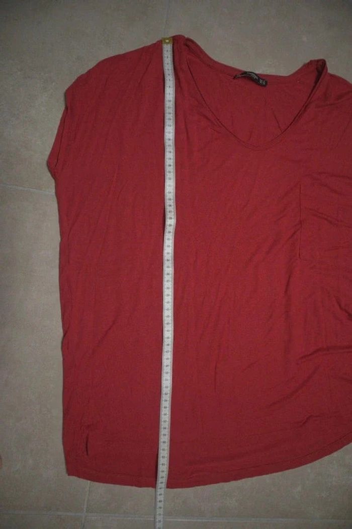 T-shirt rouge, Mango - photo numéro 4