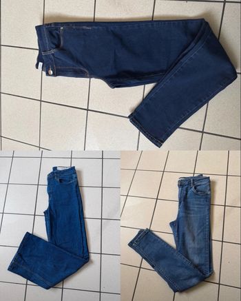 Lot jeans 36 femme