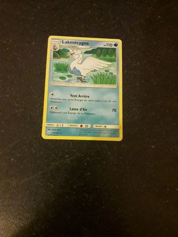 Lakmécygne carte Pokémon neuve