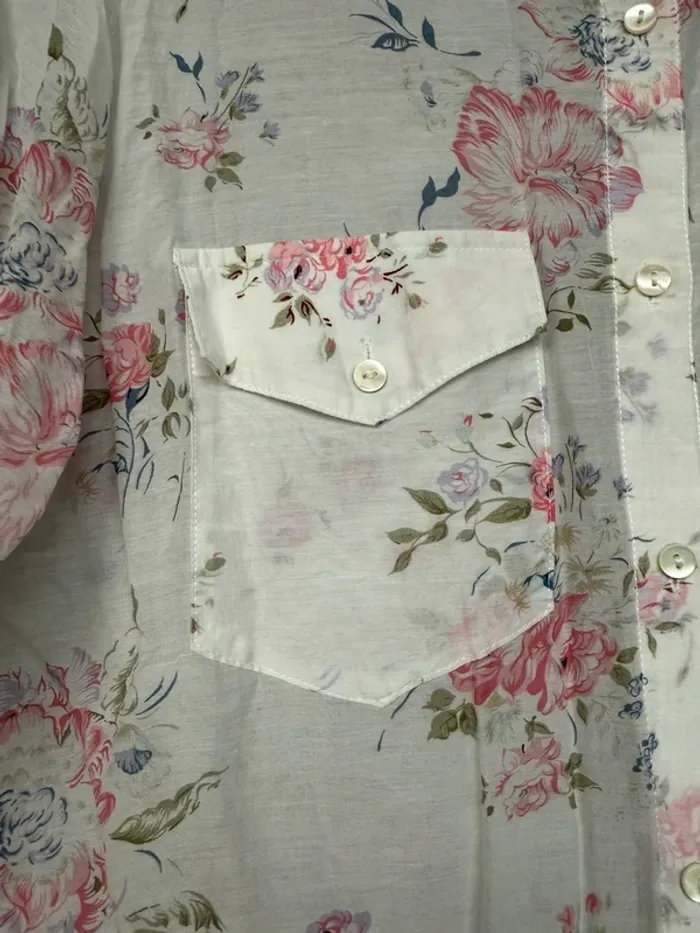 Chemise à fleurs the kooples - photo numéro 2