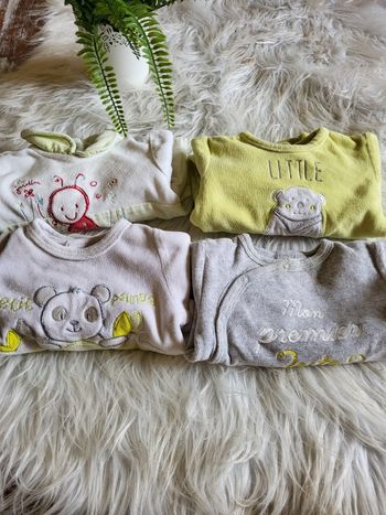 Lot de 4 pyjama 1 mois