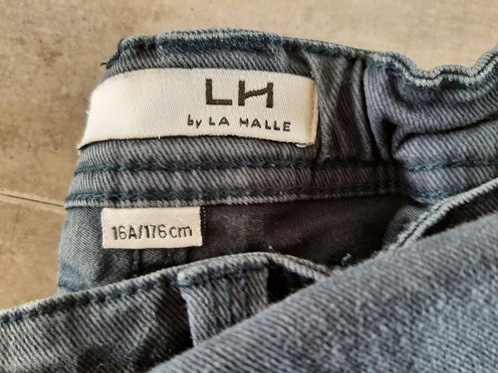 Jeans bleu marine 16 Ans - photo numéro 8