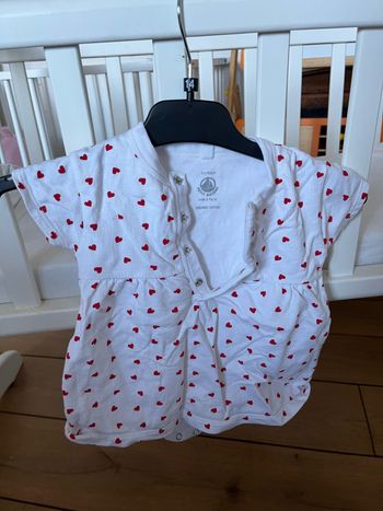 Robe avec body petit bateau