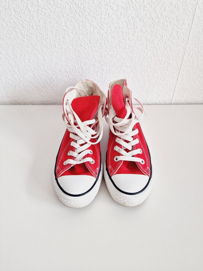 Converse - Chuck Taylor - Baskets hautes - Rouge - photo numéro 2