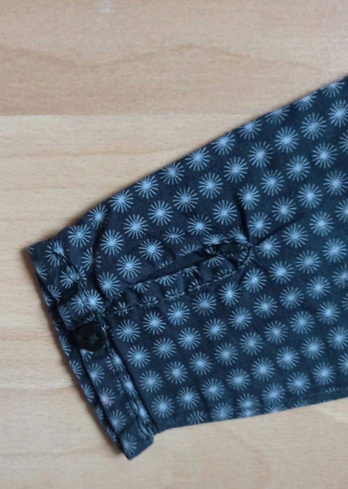 Chemise fleurie Liberty noir Okaïdi 3 ans - photo numéro 6