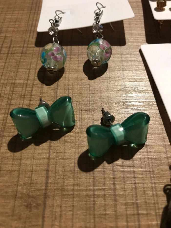 Lot boucle d’oreille - photo numéro 2