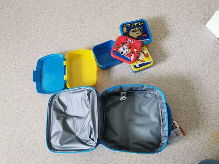 Sac à goûter avec boîtes - photo numéro 3