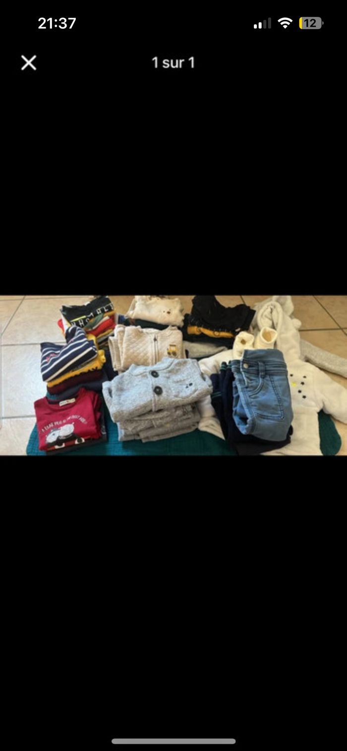 Vêtements garçon 6 mois