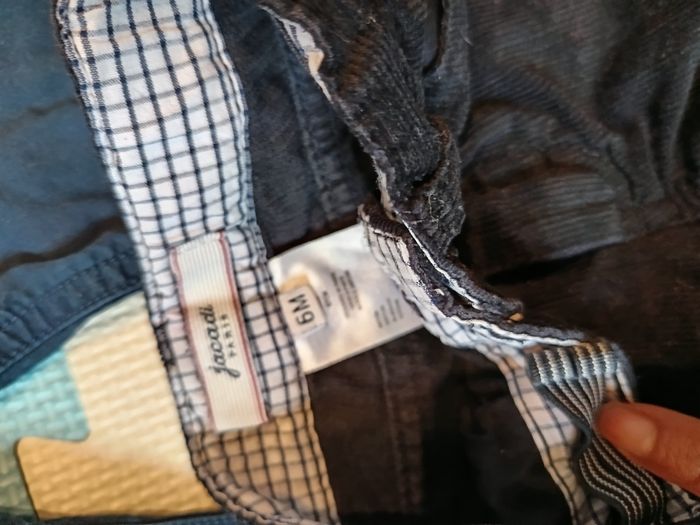 Lot de pantalons garçon taille 6 mois - photo numéro 2
