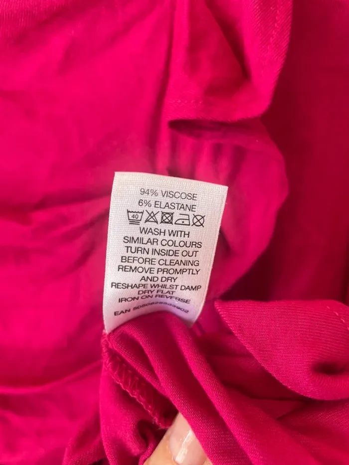 TEE shirt fuschia - photo numéro 3