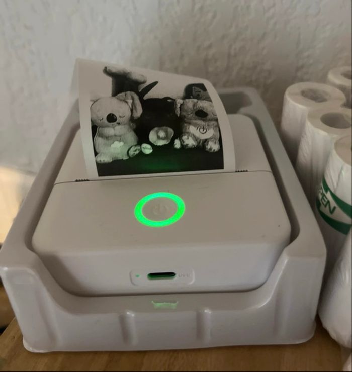 Mini imprimante thermique sans encre - photo numéro 2