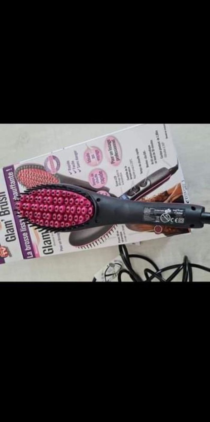 Brosse lissante