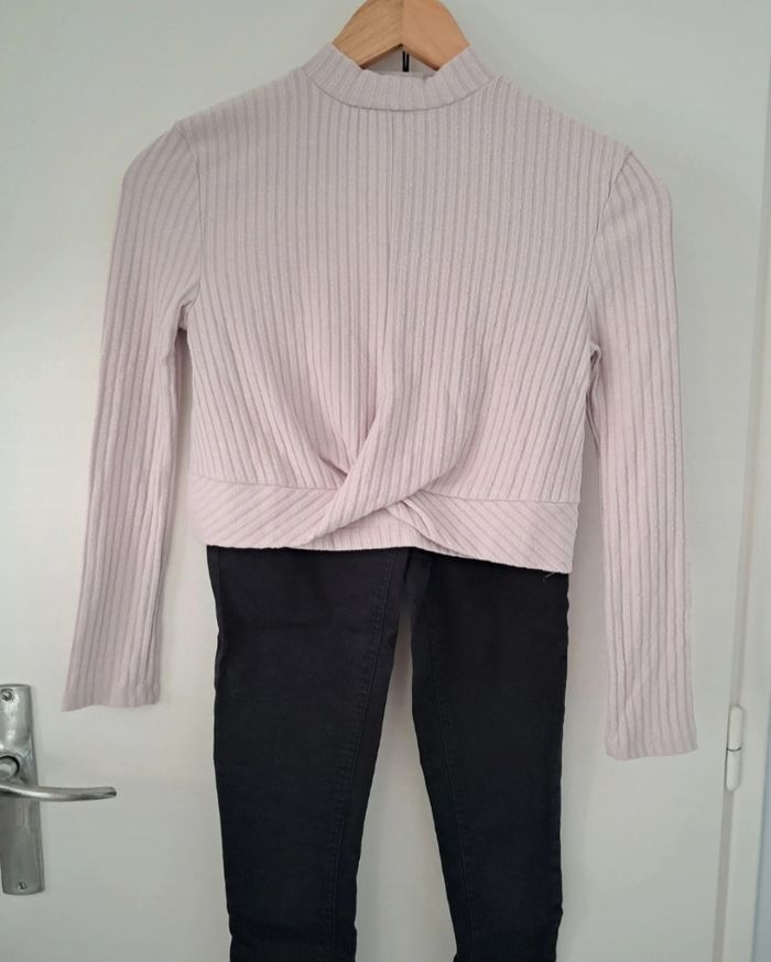 Ensemble 10 ans Haut manche longue +pantalon - photo numéro 2