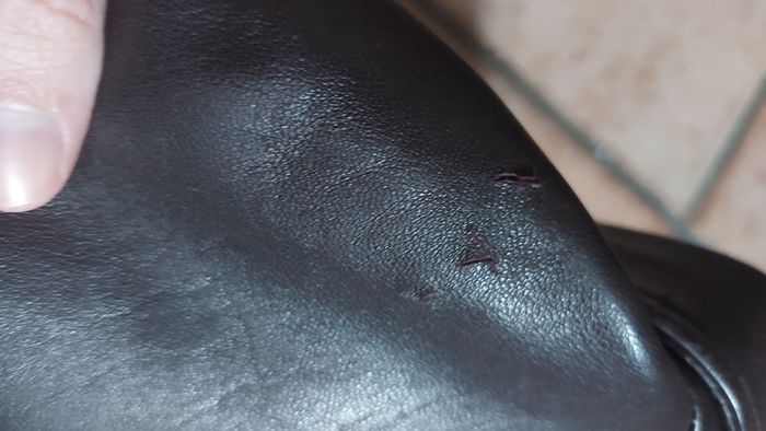 Lot veste en cuir - photo numéro 8