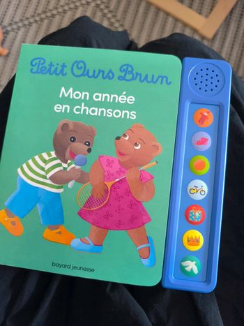 Livre Musical Petit Ours Brun