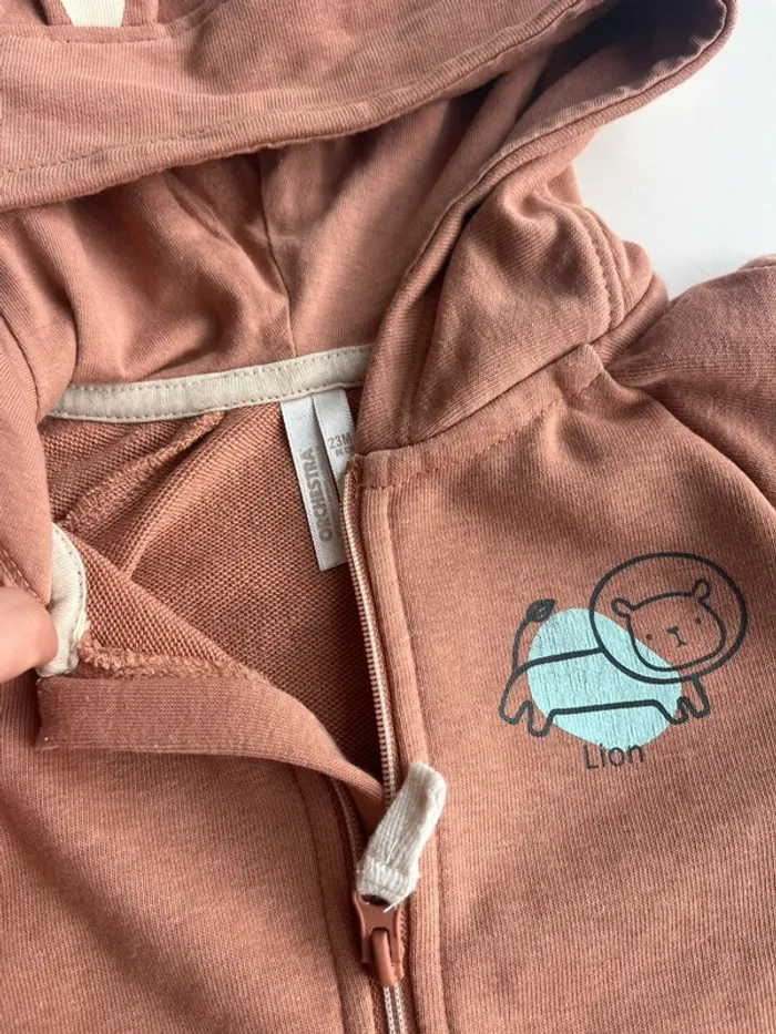 Gilet zip lion orchestra - photo numéro 2