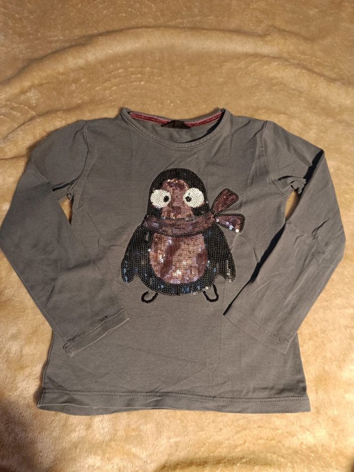 T-shirt pingouin 3 ans