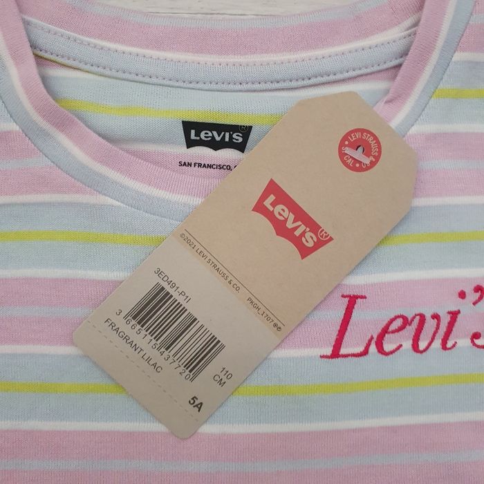 T-shirt manche longue fille Levi's 5 ans - photo numéro 3