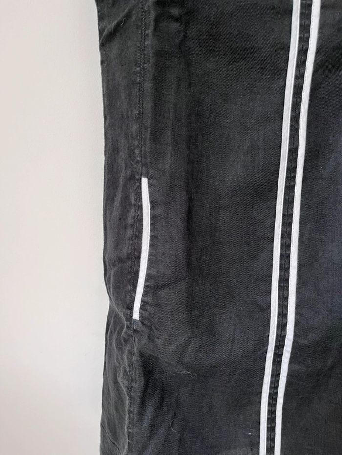 Robe noire en lin - photo numéro 3