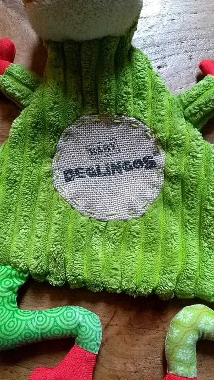 Lot peluche et doudou plat Deglingos - photo numéro 5