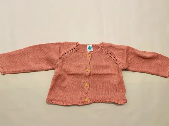 Lot 3 gilets fille 9 mois - photo numéro 3